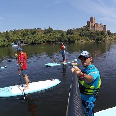 Paddle Blue Walk Almourol Castle