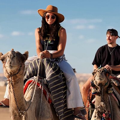 Siwa Oasis Camel Ride & Sandboarding Sunset or Sunrise