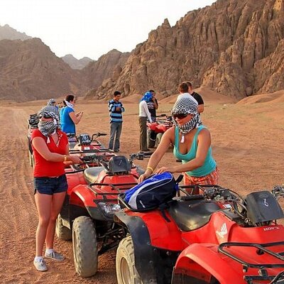 Private ATV Quad Bike Ride At Dahab