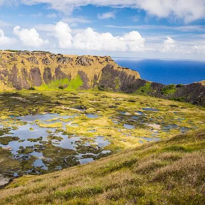 Half Day Private Tour: Rano Kau and Orongo the City of Kings