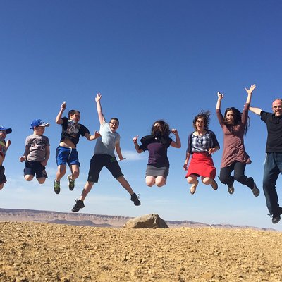 Two hour guided jeep tour in to and around the Ramon crater
