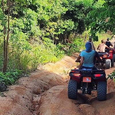 2.5-Hours ATV Jungle Adventure Experience from Koh Phangan