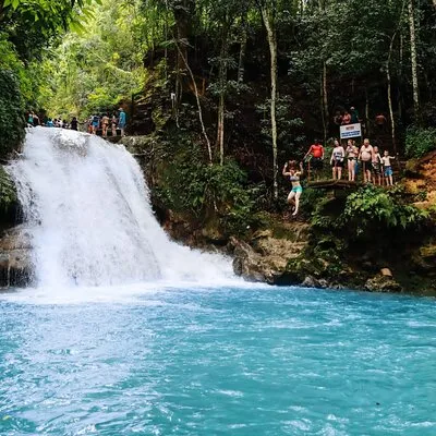 Blue Hole and Shopping in Ocho Rios Jamaica