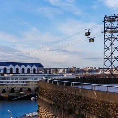 Brest: Historic Walking Tour with Cable Car Tour