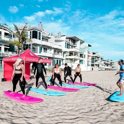 2-Hour Group Surf Lesson in Venice Beach