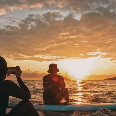 Stand Up Paddle Boarding with Sunrise/Sunset Tour at Kota Kinabalu with transfer