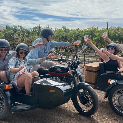 Vineyard Rides Paso Robles Sidecar Wine Adventure