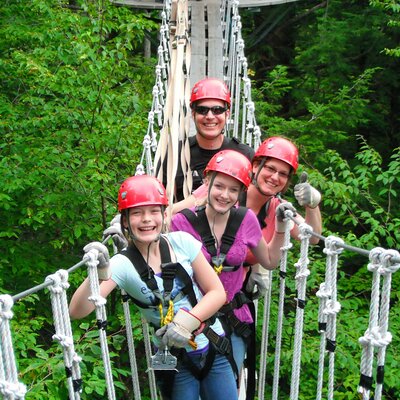 Zipline Canopy Tour- ArborTrek at Smugglers Notch Resort