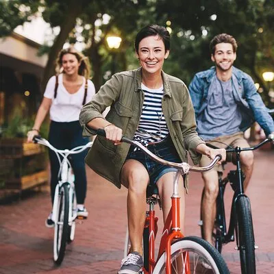 Leipzig exclusive : Guided bike tour for a private group