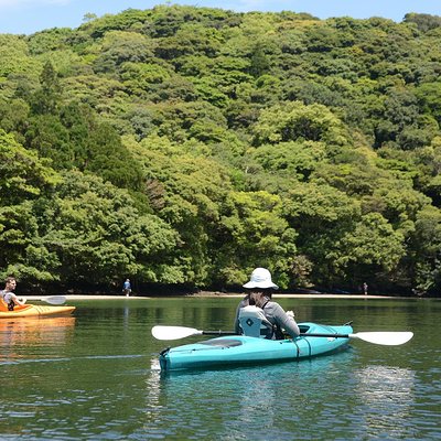 Kayaking in Anbo River