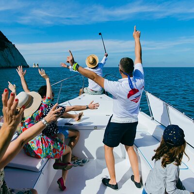 Boat excursion on the Conero Riviera