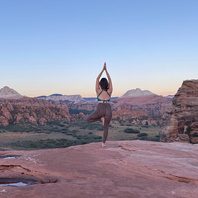 Yoga and Hike Experience in Snow Canyon
