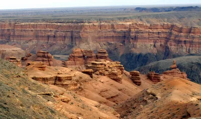 Kolsai and Kaindy Lakes with Charyn, Black and Moon Canyons Day Tour with Lunch
