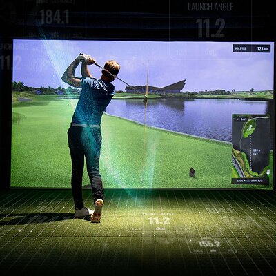 18 Holes of Indoor Golf with PGA Pro Golf Instruction