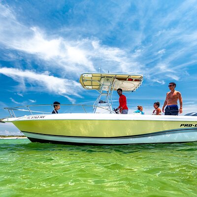 2 Hour Shell Island Power Boat Tour