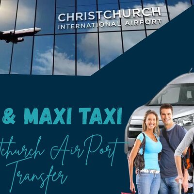 Christchurch INTL Airport Van Transfer to City Minimum 4 persons