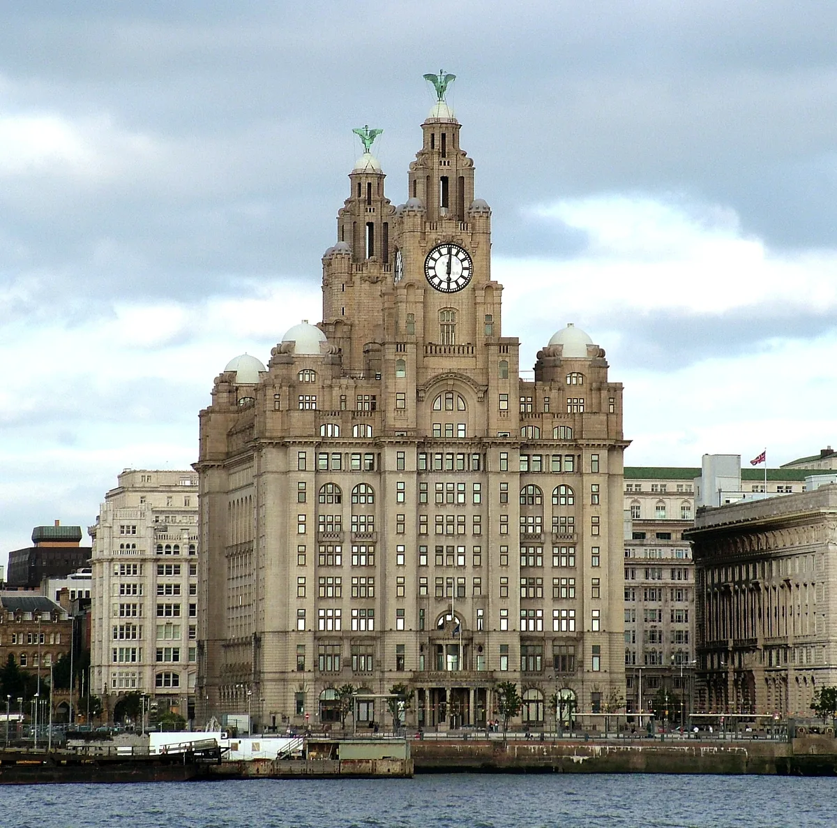 Liverpool Walk Through Time History Walking Tour: Royal Liver Building, Old Dock & Castle Street