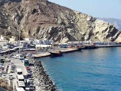 Santorini Skip Cable Car Tour for Cruise Ships with Boat Transfers