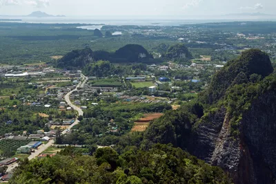 Krabi Full-Day 9-Hour Jungle Tour Including Hot Spring Waterfall, Emerald Pool, Tiger Cave Temple
