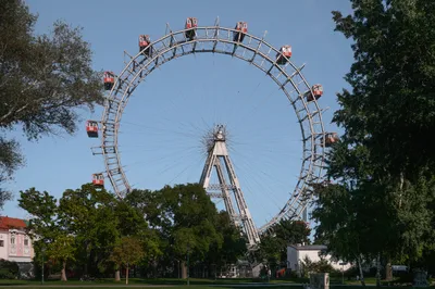 Wiener Riesenrad Giant Ferris Wheel Vienna Entrance Ticket