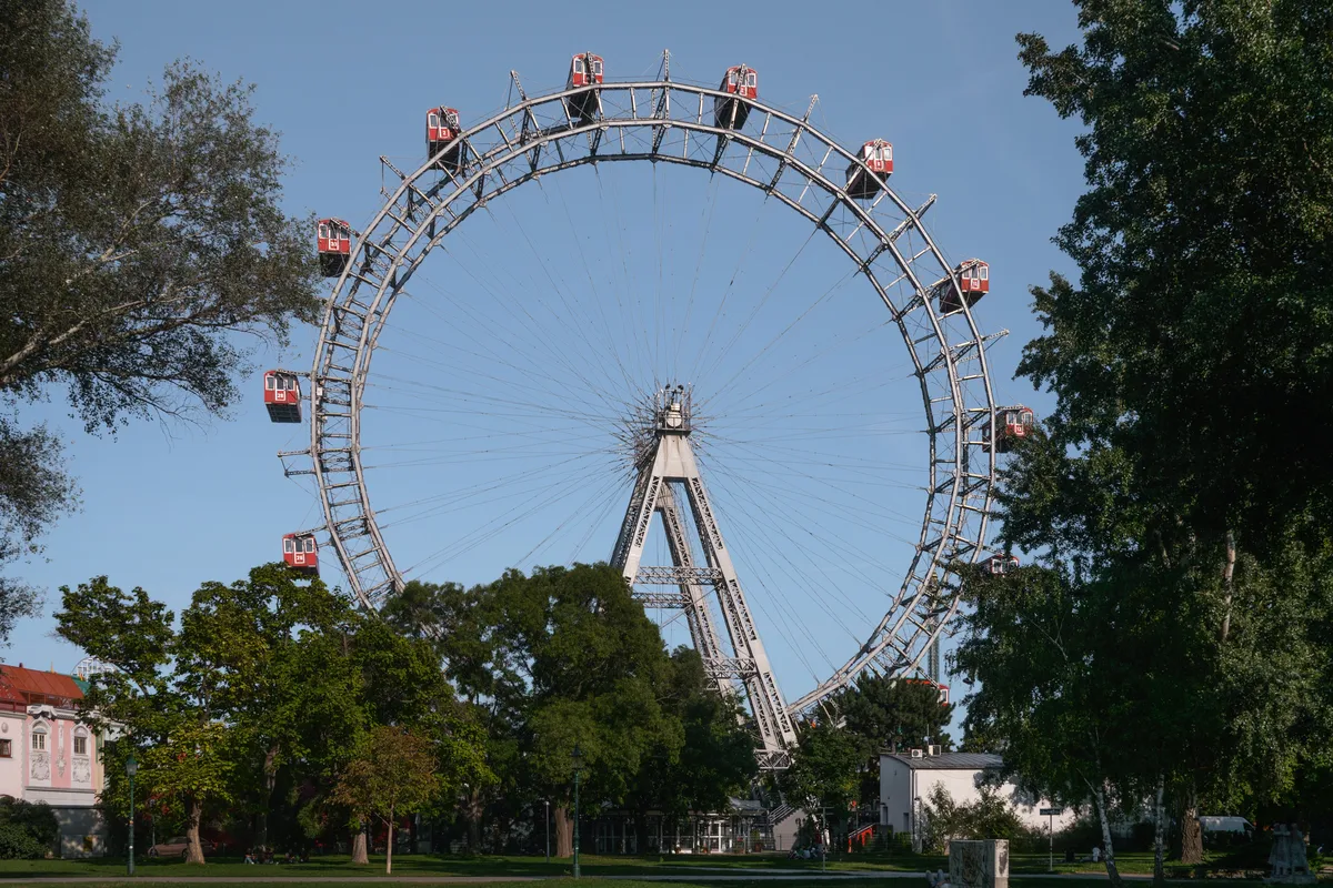 Wiener Riesenrad Giant Ferris Wheel Vienna Entrance Ticket