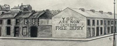 Derry-Londonderry Private Guided Walking Tour with Free Derry Corner, Bloody Sunday Memorial, Murals, and City Walls