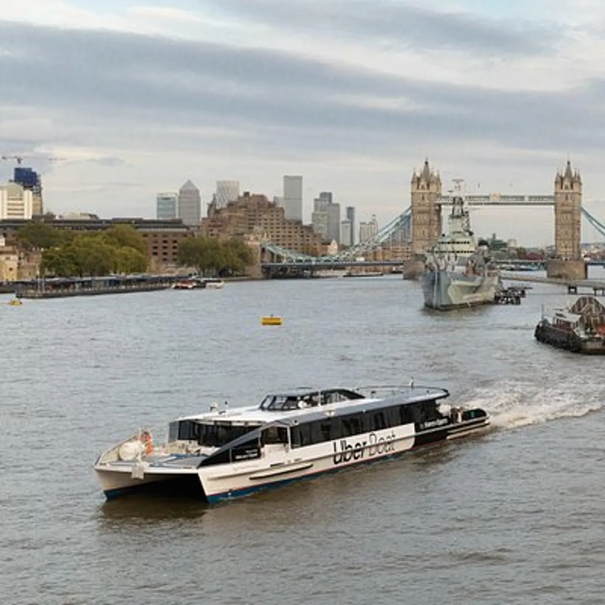 London Roundtrip Thames Cruise Uber Boat by Thames Clippers