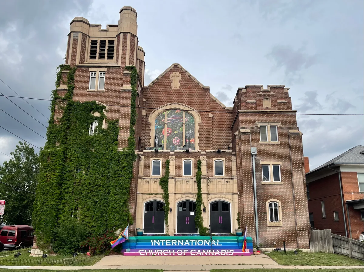 BEYOND Light Show and Meditation at the International Church of Cannabis in Denver