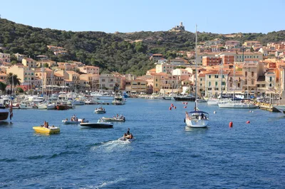 La Maddalena Archipelago 8-Hour Sailboat Tour on 15 Meter Yacht Boarding from La Maddalena