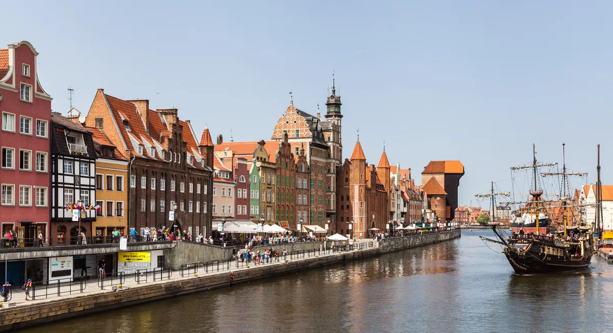 Gdańsk City Sightseeing Tour by Buggy/Golf Cart with Live Guide 1-Hour