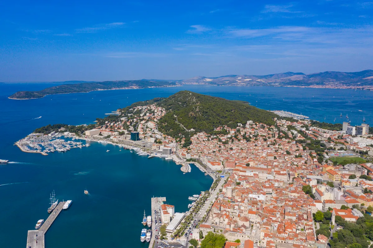 Split Sea Kayaking and Snorkeling Tour at Marjan Park