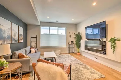 City Skyline Views: Upscale Denver Townhome