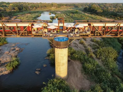 Kruger Shalati - Train on the Bridge and Garden Suites