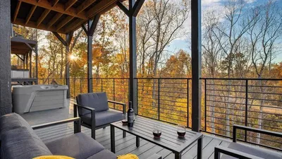 Smoky Mountain Cabin With Indoor Pool + Hot Tub + Views Dollywood Dreamhouse by Avantstay